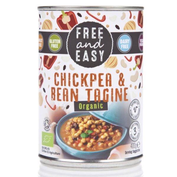 Organic Chickpea and Bean Tagine (Free and Easy)